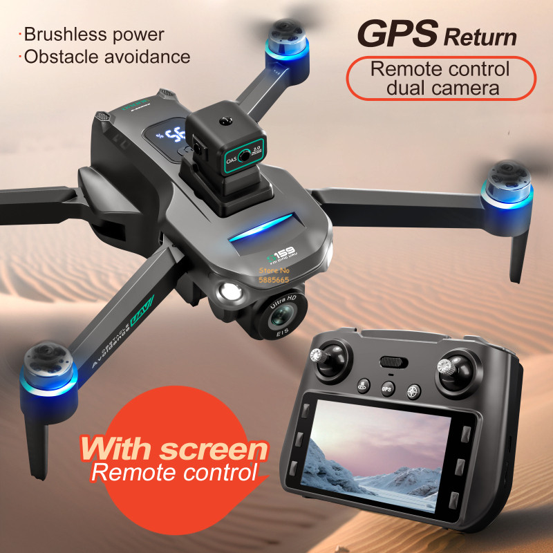 Drone Beacon Light - 8K กล้องคู่ 5G WIFI FPV รีโมทคอนโทรล