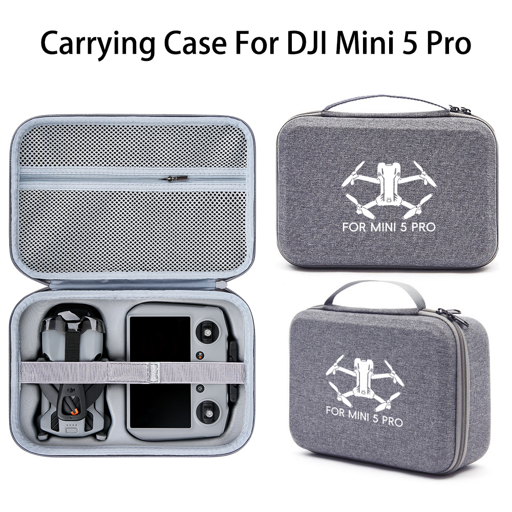 Drone Joystick Cover - กระเป๋าเก็บของสำหรับโดรน DJI Mini 5 Pro แบตเตอรี่คู่