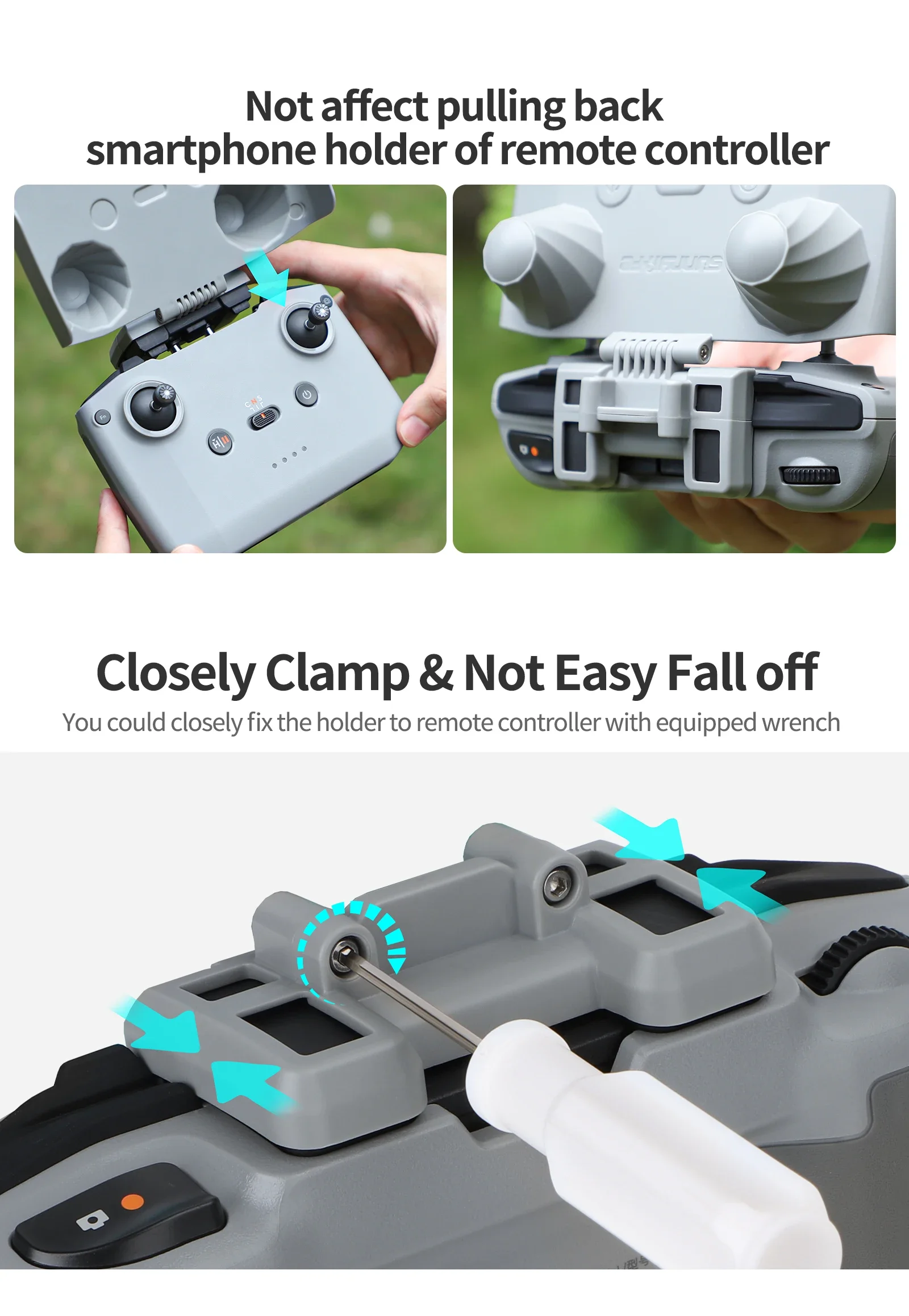 ฝาครอบป้องกันคอนโทรลเลอร์ 2 in - Drone Control Stick บทวิจารณ์และราคา