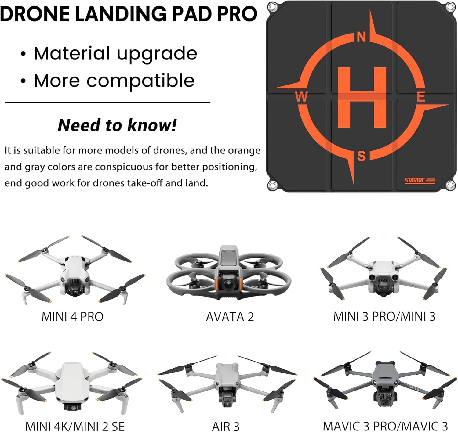 STARTRC แท่นลงจอดโดรน, แท่นลงจ - Drone Landing Pad บทวิจารณ์และราคา