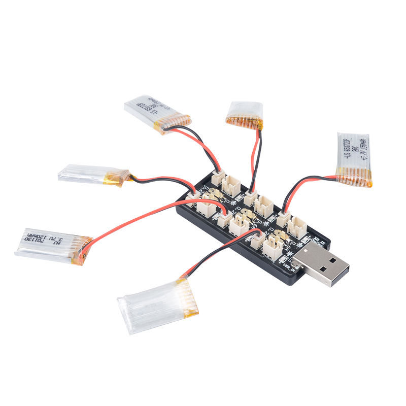 6CH USB 1S LiPo/LiHv 3.7 V/4.2 - Drone Power Bank บทวิจารณ์และราคา