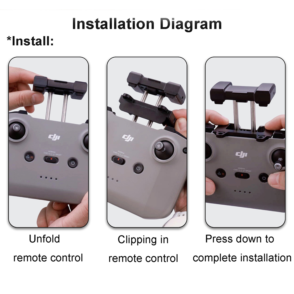 รีโมทคอนโทรลสายคล้องคอ W ตะขอค - Drone Propeller Holder บทวิจารณ์และราคา