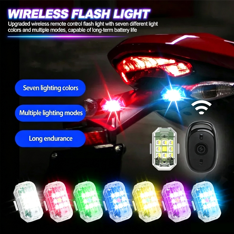ไร้สาย LED Drone Strobe Light  - Drone Beacon Light บทวิจารณ์และราคา
