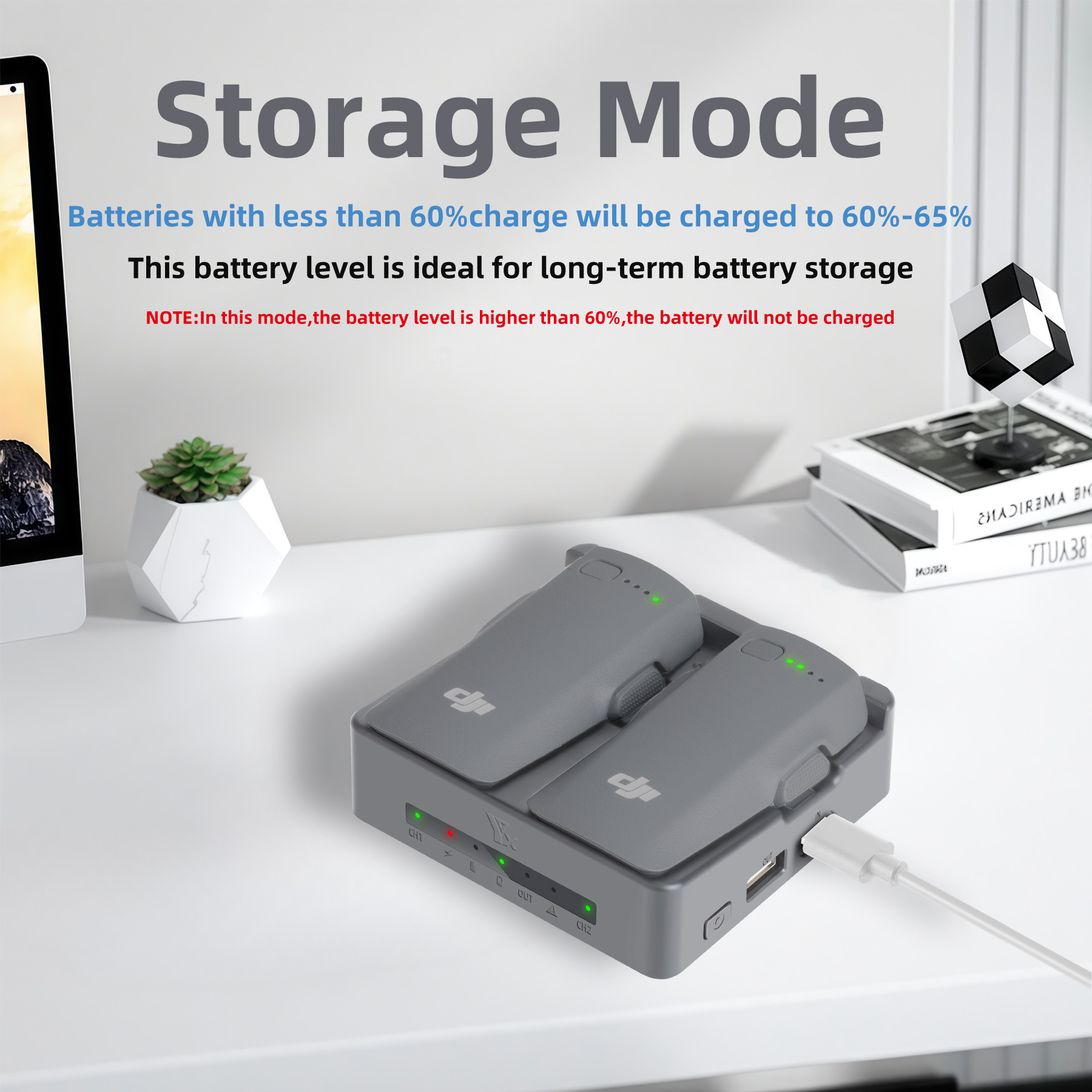 แท่นชาร์จแบตเตอรี่โดรน DJI NEO - Drone Power Bank บทวิจารณ์และราคา